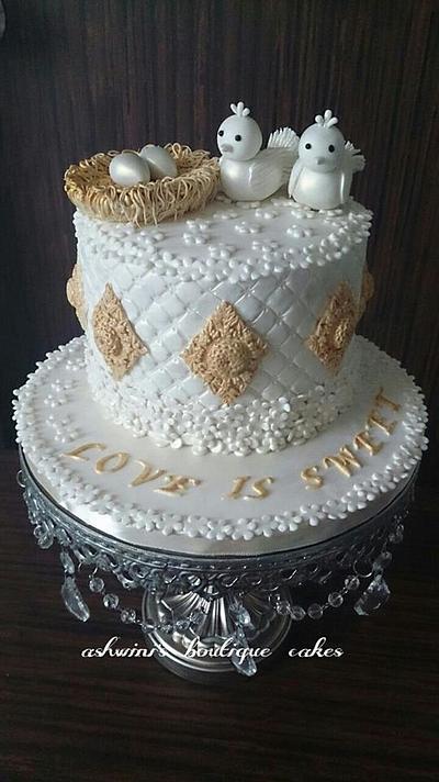 Love is sweet - Cake by Ashwini Tupe