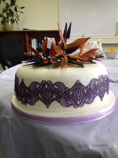 Bird of Paradise - Cake by SueAnne