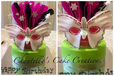 Mask  - Cake by Chantelle's Cake Creations