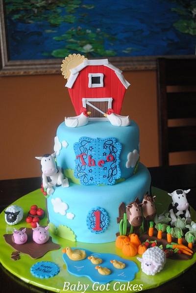 On the Farm - Cake by Baby Got Cakes