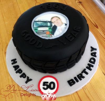 Tyre Cake - Cake by Dee-Licious Delights