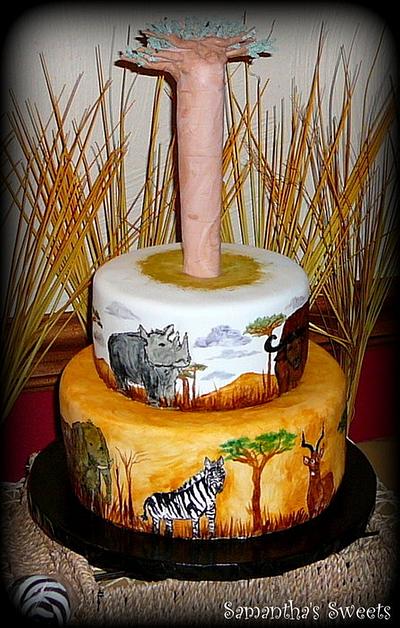 African Safari Cake - Cake by Samantha Eyth