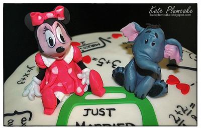 Minnie and Lumpy - Cake by Kate Plumcake