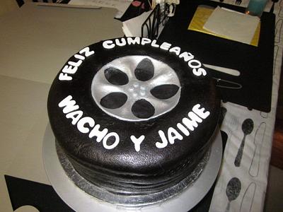 Birthday Tire - Cake by Paulina