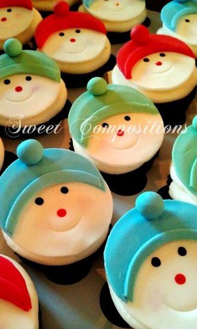 Snowmen - Cake by Sweet Compositions