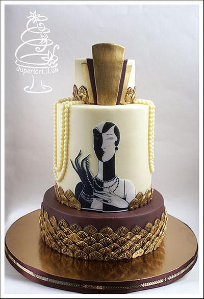 Art Deco Cake - Cake by Uliana Kotsaba