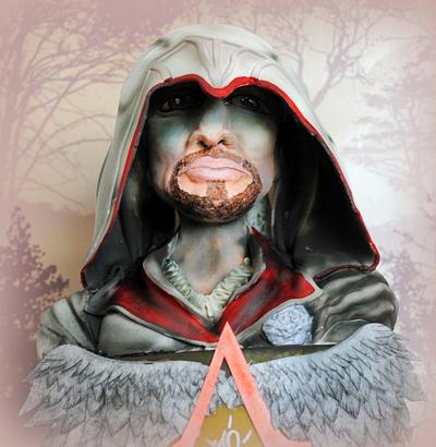 Ezio - Assassins Creed - Cake by The Cornish Cakery