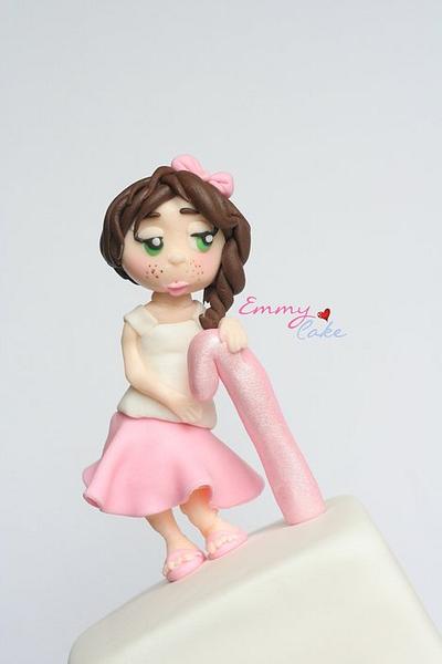 little girls cake - Cake by Emmy 