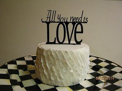 All You Need Is Love - Cake by Cakeicer (Shirley)