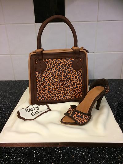 Handbag and shoe  - Cake by Joanne genders