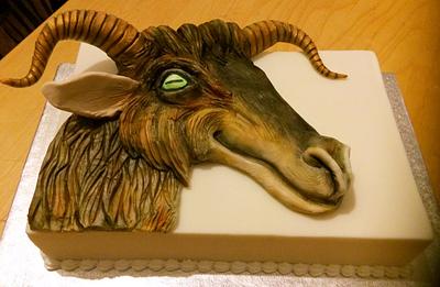 Goat cake - Cake by Claire Ratcliffe