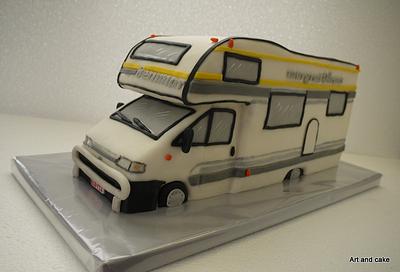Mobilehome cake - Cake by marja