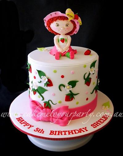 Strawberry Shortcake Cake - Cake by Leah Jeffery- Cake Me To Your Party