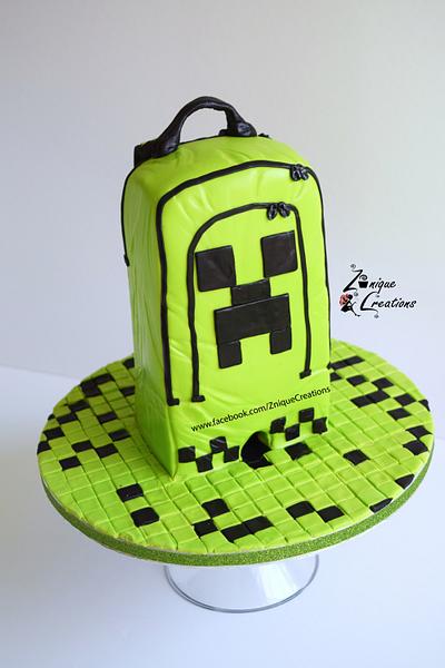 MineCraft Backpack - Cake by Znique Creations