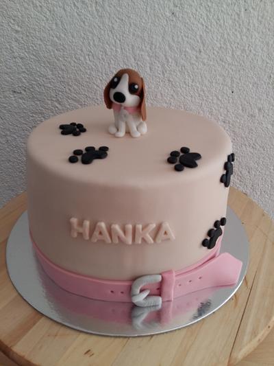 Dog cake - Cake by ZuzanaHabsudova