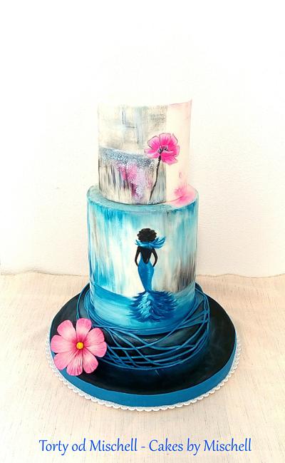 Hand painted - Cake by Mischell