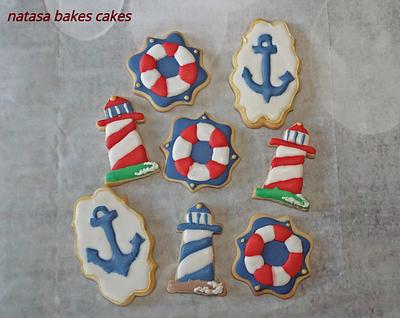 Nautical themed cookies - Cake by natasa bakes cakes