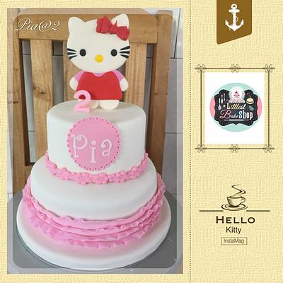 Hello Kitty Cake - Cake by Littlestbakeshop
