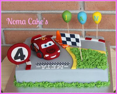 TARTA CARRERA CARS- CAKE RACE CARS - Cake by Sílvia Romero (Noma Cakes)