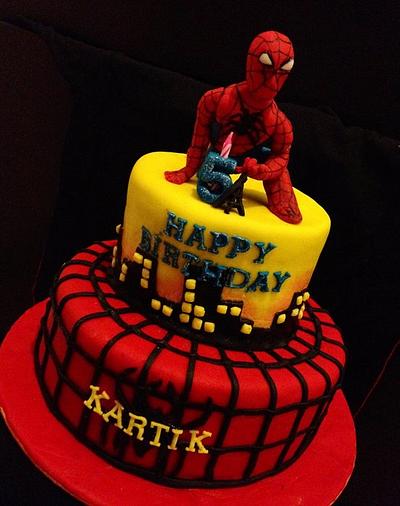 Spiderman - Cake by emilylek