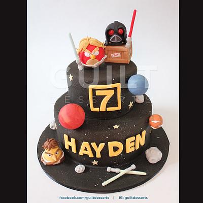 Angry Birds Star Wars - Cake by Guilt Desserts
