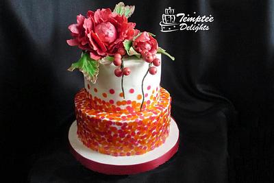 Sequins Cake - Cake by Anupama Ramesh