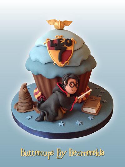 Harry Potter Giant Cupcake - Cake by Bezmerelda
