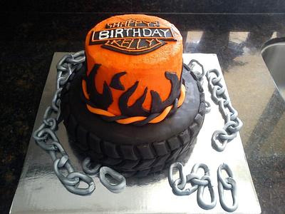 Harley birthday cake - Cake by Araina