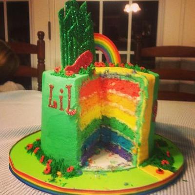 Oz inspired birthday cake - Cake by Sweet Scene Cakes