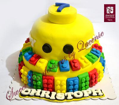 Lego Theme Cake , Lego  - Cake by SWEET CONFECTIONS BY QUEENIE
