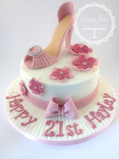 Shoe Cake - Cake by Laura Davis