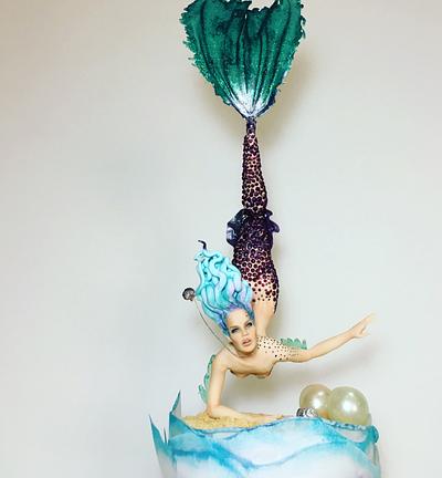 mermaid from the deepest ocean  - Cake by Tuba Fırat