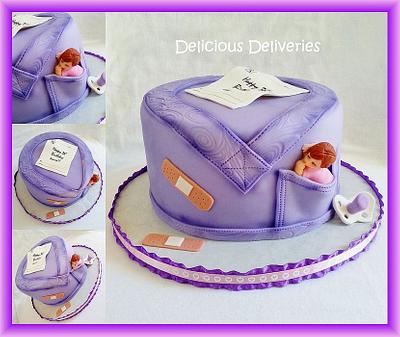 Nurse's Scrub Cake - Cake by DeliciousDeliveries