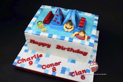 Wobstacle course cake - Cake by Maria's