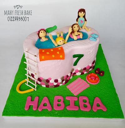 Swimming pool cake - Cake by Mahy hegazy