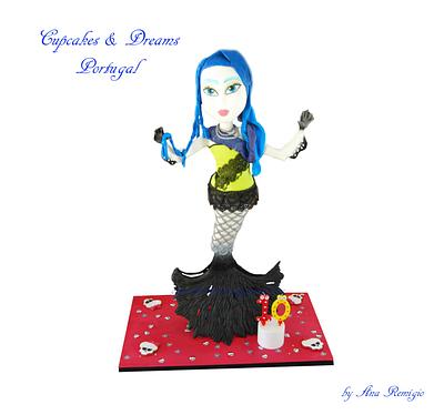 SIRENA - MONSTER HIGH - Cake by Ana Remígio - CUPCAKES & DREAMS Portugal