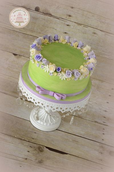 Lilac & Green - Cake by Sugarpatch Cakes