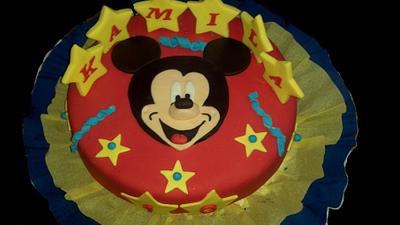 MICKY MOUSE!!!!!!!!!!!! - Cake by DeliciasGloria