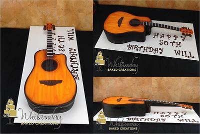 Guitar - Cake by Whitsunday Baked Creations - Deb Smith