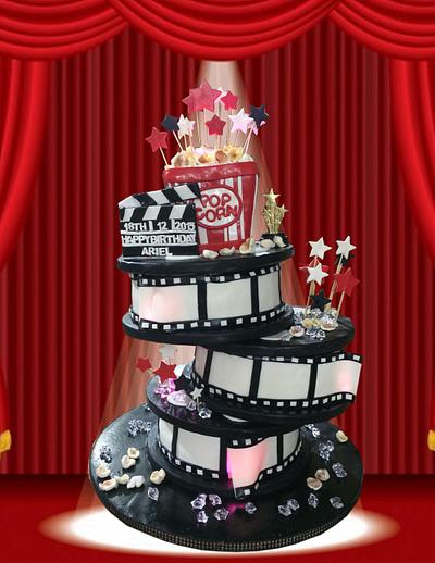 For the Love of Movies! - Cake by MsTreatz