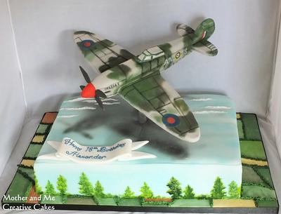 Spitfire cake - Cake by Mother and Me Creative Cakes