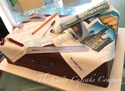 Architect Cake - Cake by Costa Cupcake Company