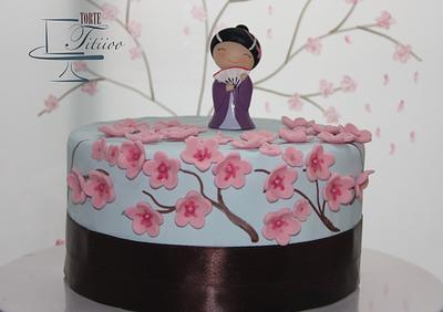 Geisha in love - Cake by Torte Titiioo