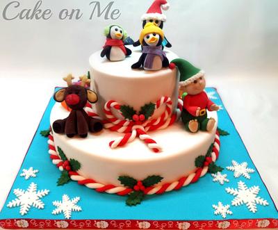 Christmas cake - Cake by Cake on Me