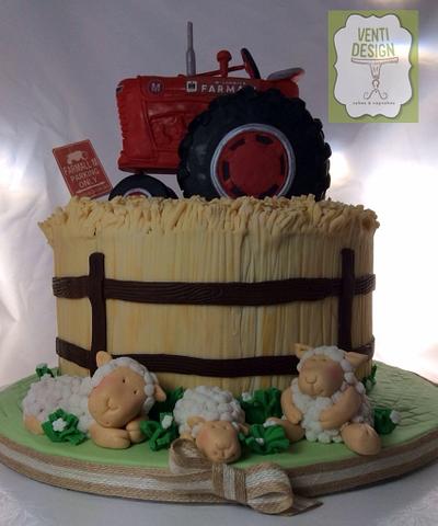 Tractor cake - Cake by Ventidesign Cakes