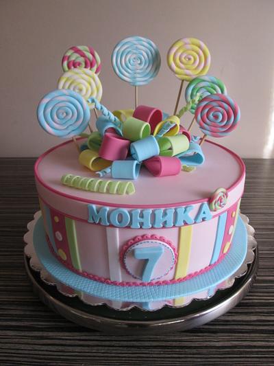 Lollipop Cake - Cake by sansil (Silviya Mihailova)