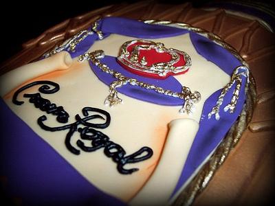 Crown Royal - Cake by Sweet Heaven Cakes
