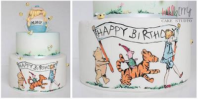 Winnie the pooh & friends - Cake by Wildberry Cake Studio