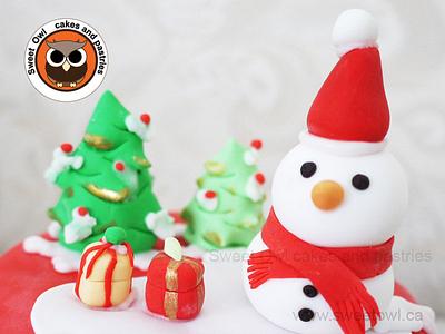 X'mas cake ! - Cake by Sweet Owl Cake and Pastry