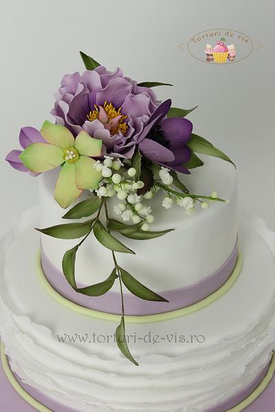 Elegance and Sophistication - Cake by Viorica Dinu